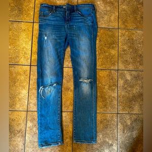 Pilcro Anthropologie Straight Boyfriend Ankle Jeans Women's size 25